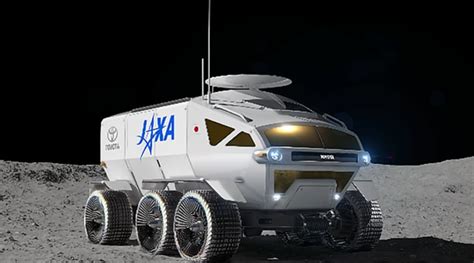 Toyotas Moon Rover Concept Is A High Tech Six Wheeled Lunar Rv