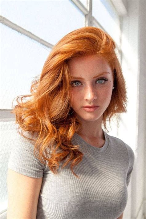 Redhead Beauty Beautiful Redhead Beautiful Red