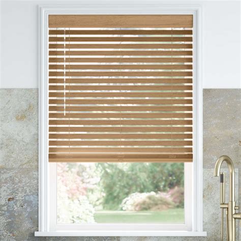 Light Blocking Faux Wood Blinds Shelly Lighting
