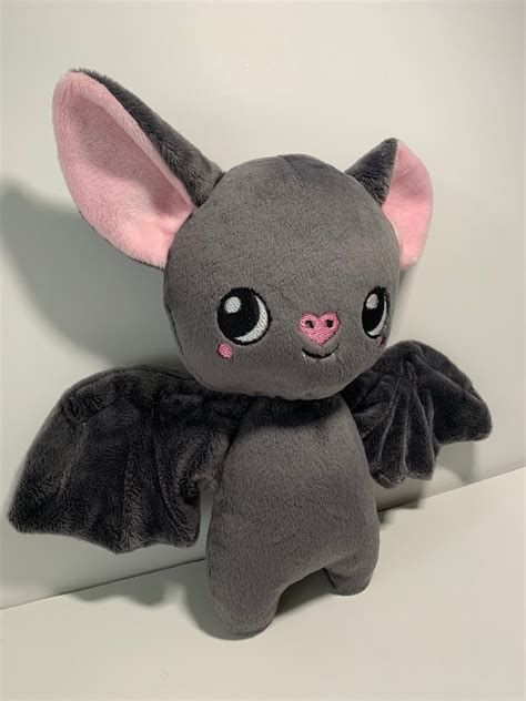 Baby Bat Plush Bat Plush Halloween Plush Cute Kawaii Etsy