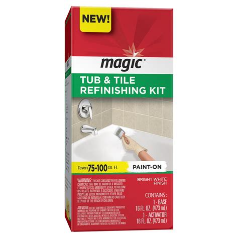 Bathtub refinishing experts serving chicago, berwyn, oak park, elmwood, melrose park and all surrounding areas in greater chicago. Magic 16 oz. Bath Tub and Tile Refinishing Kit in White ...
