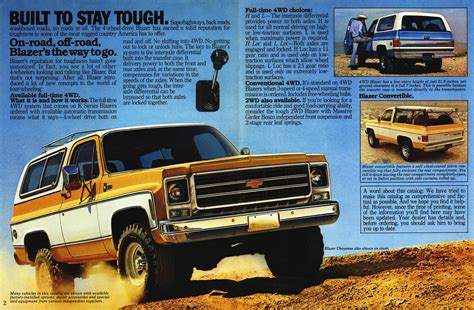 1979 Chevrolet Blazer Information And Photos Momentcar