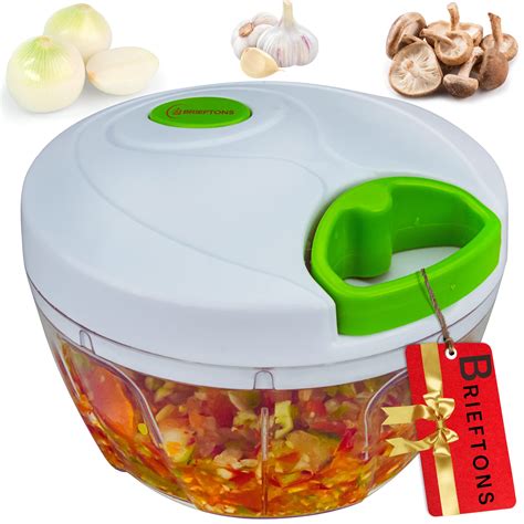 Buy Brieftons Manual Food Chopper Compact And Powerful Hand Pull Chopper
