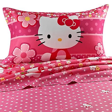 Probably won't be good for next summer.2. Buy Hello Kitty Twin Sheet Set from Bed Bath & Beyond