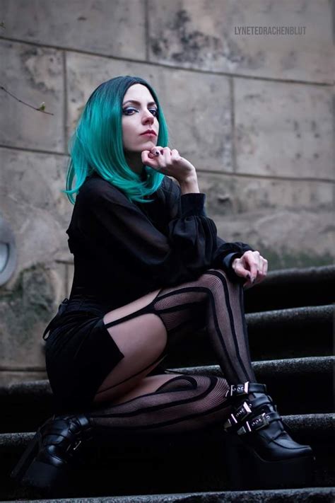 Lynette Drachenblut Gothic Fashion Women Hot Goth Girls Cute Goth Girl