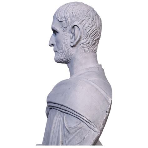 Unknown Plaster Bust Of The Roman Emperor Capitoline