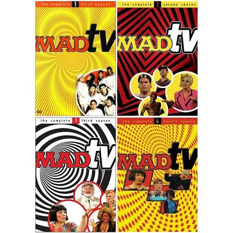 Madtv Sketch Comedy Mad Tv Series Dvd Complete Seasons 1 2 3 4 Bundle Sets New Ebay