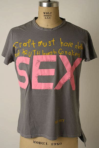 Vivienne Westwood Sex Craft Must Have Clothes British The Met