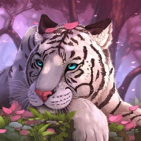 Pin By Amanda On Animais 2 Tiger Drawing Tiger Artwork White Tiger