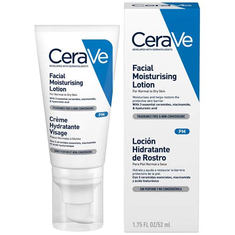Cerave Facial Moisturising Lotion Best Moisturisers For Rosacea