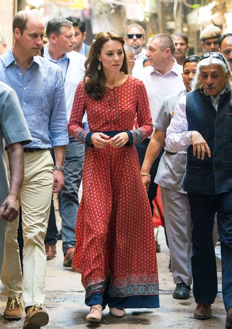Kate Middletons Red Maxi Dress Costs Just 77 All The Details Us Weekly