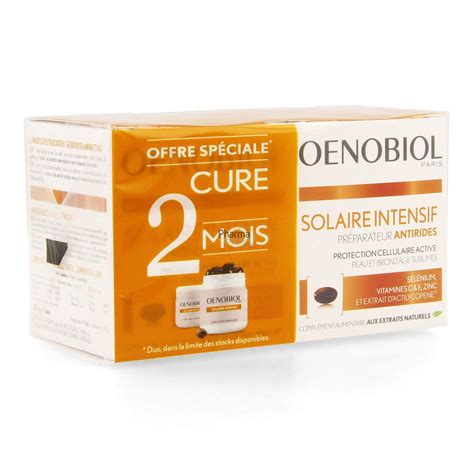Oenobiol Solaire Intensif Anti Rides 60 Capsules