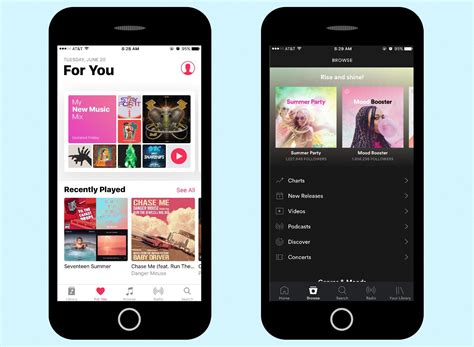 Idesign Apple Music Vs Spotify So Sánh Các Dịch Vụ Streaming