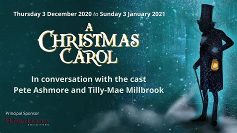 In Conversation With The Cast Of A Christmas Carol Youtube