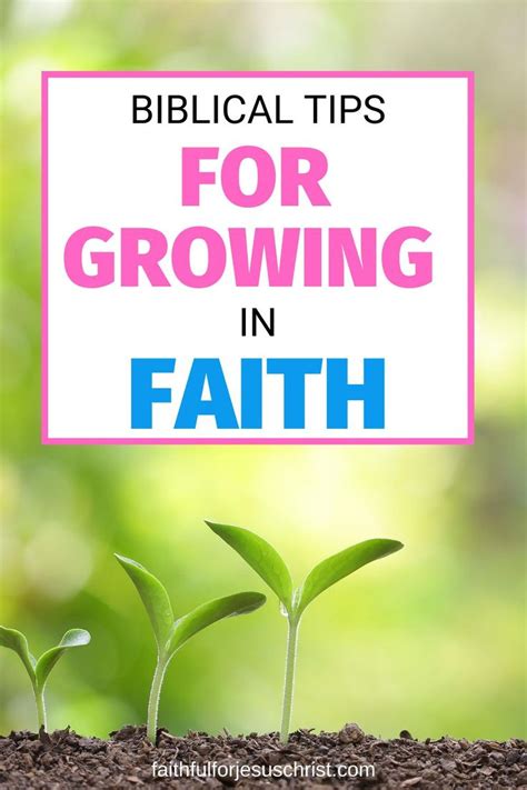 Biblical Tips For Growing In Faith In 2020 Born Again Christian