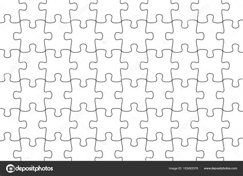 White Puzzle Background Jigsaw Puzzle Stock Photo By ©chromorange 183493378