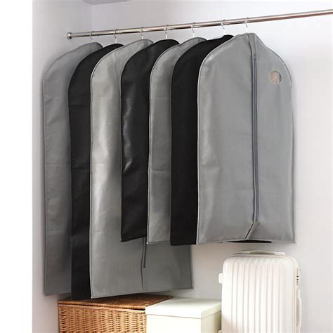 Dress Storage Garment Suit Coat Cover Hanger Protector Dust Proof