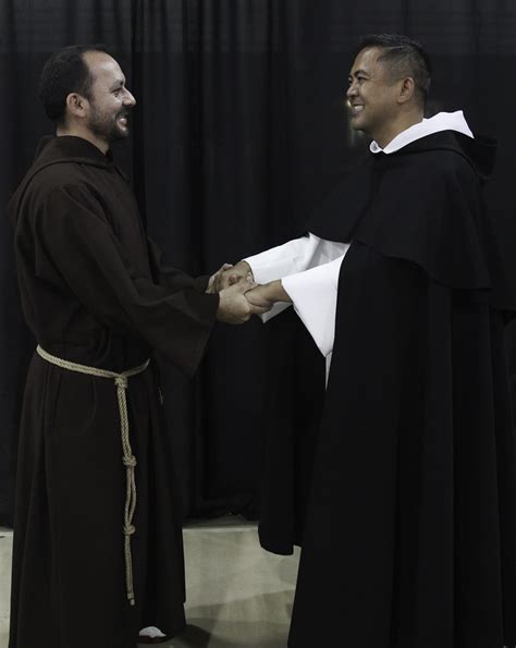 Meeting Of Friars A Capuchin Friar And A Dominican Friar R Flickr