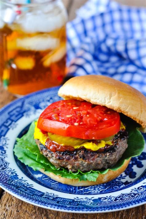 Grilled Hamburgers Juicy And Perfect The Seasoned Mom