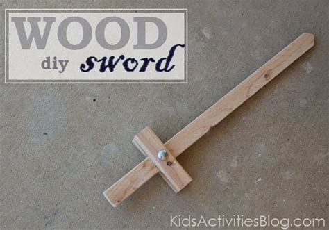 Be A Pirate Make A Sword Kids Activities Blog Wooden Sword Diy