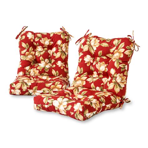 Pad soleil indoor/outdoor armrest cushions (set of 2). Greendale Home Fashions Roma Floral Outdoor Chair Cushion ...