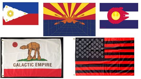 Incredible Star Warsamerican Flag Mashups By An Artist Named Sket One