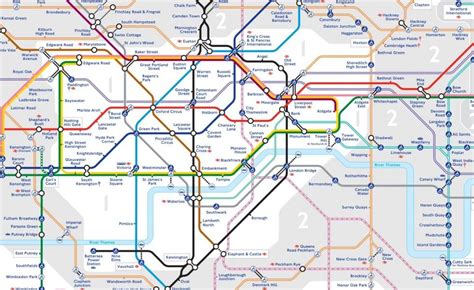 Elizabeth Line On The Tfl London Underground Tube Map November My Xxx