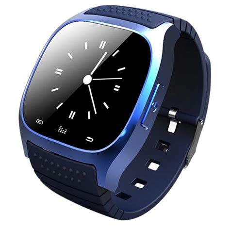 Waterproof Smartwatch M26 Bluetooth Smart Watch With Led Alitmeter
