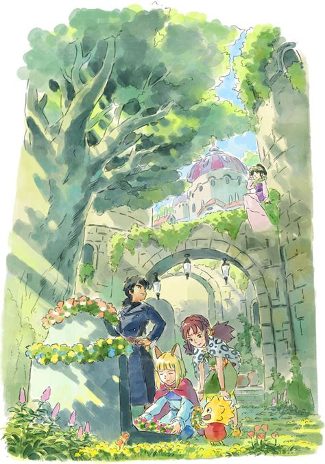 The Gorgeous Studio Ghibli Style Art Of Ni No Kuni Ii The Verge Game