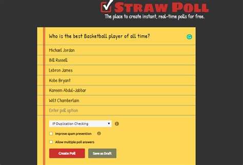 Free online poll maker a poll maker is a software that lets researchers and brands create and customize online polls. How Do Strawpolls Work?  +Free Straw Poll Template