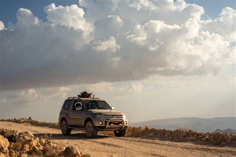 Mitsubishi Pajero Montero Off Road Adventure On Mountains Of Oman