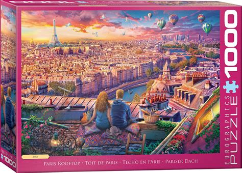 Paris Rooftop Jigsaw Puzzle At Eurographics