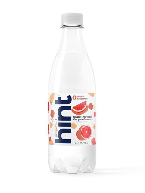 Buy Hint Sparkling Water Grapefruit Pack Of 12 169 Ounce Bottles