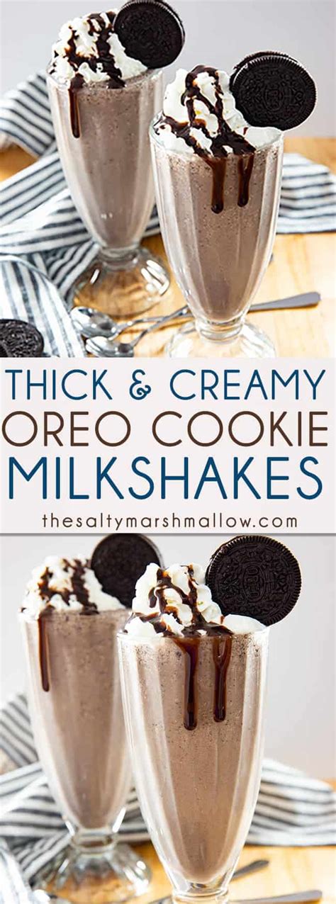 Oreo Milkshake Recipe The Salty Marshmallow