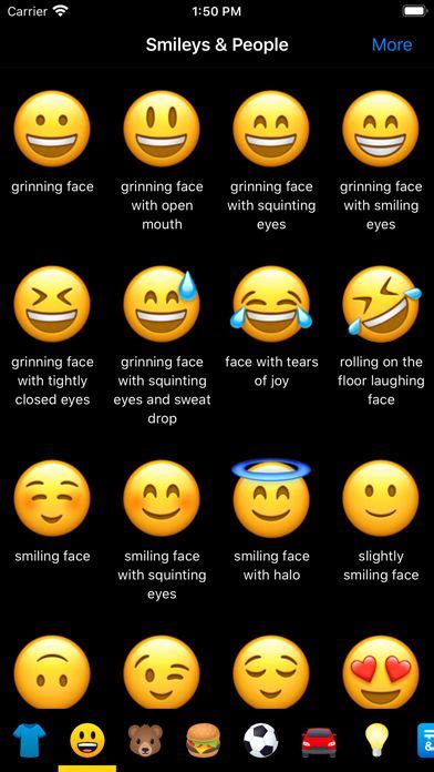 Full list of emojis, symbols, unicode emoji characters, native emoji symbols, smileys and much more. Emoji Meaning Dictionary List | App Price Drops | Emoji ...