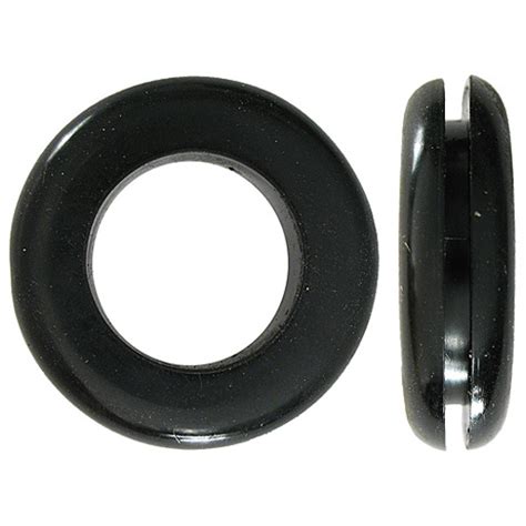 Precision Rubber Wire Grommet 58 Black Box Of 10 569 238 Rona