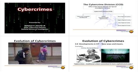 Pdf Evolution Of Cybercrimes Evolution Of Cybercrimes Picpapicpa