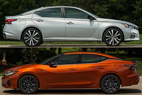 2020 Nissan Altima Vs 2020 Nissan Maxima Whats The Difference