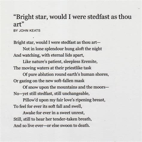 ~ bright star ~ john keats 1795 1821 john keats star poetry beautiful poetry