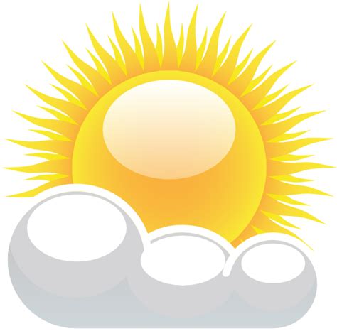 Get a 56.000 second white fluff flies in sunlight stock footage at 29.97fps. Partly Cloudy With Sunshine Clip Art at Clker.com - vector ...