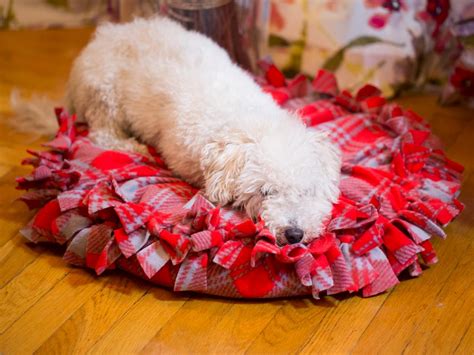 Instructions For A No Sew Fleece Pet Bed How Tos Diy