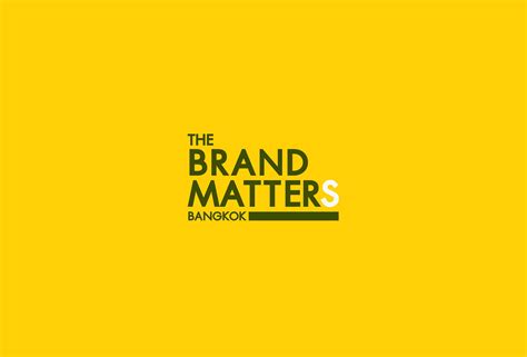 The Brand Matters Bangkok Bangkok