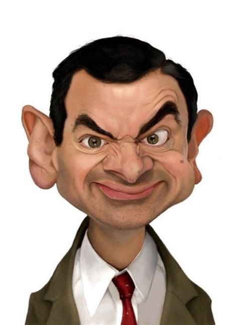 Rowan Atkinson As Mr Bean Funny Face Drawings Funny Faces Funny