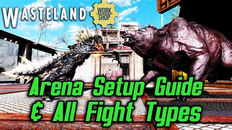 Fixes for wasteland workshop problems will also start to appear on bethesda's official forum. Fallout 4 Wasteland Workshop - Arena Setup Guide and All Fight Types - YouTube