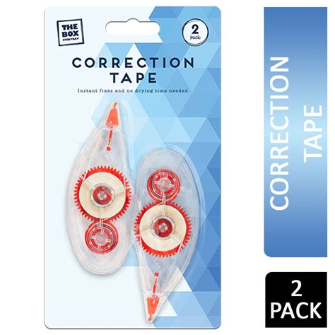 Correction Tape Set 2 Pack Online Pound Store