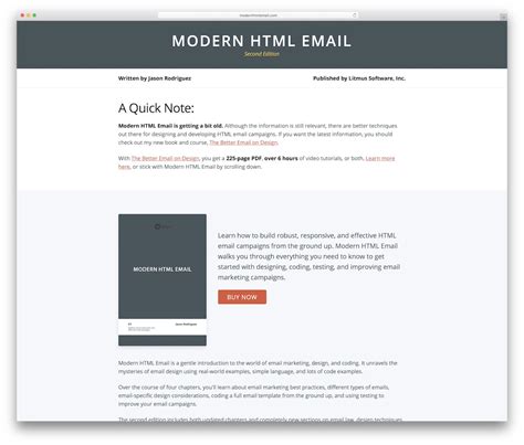 Template Email Html Gratis Pulp