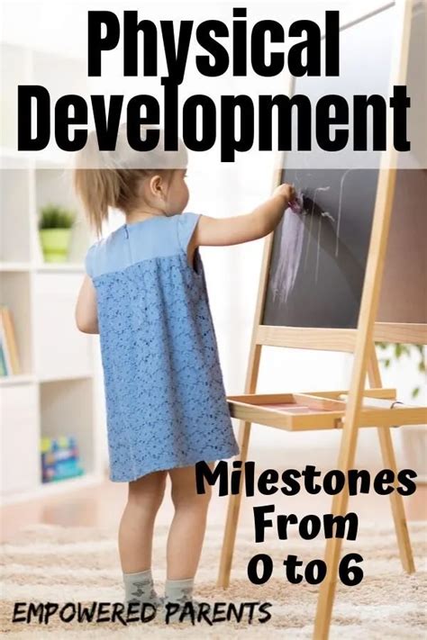 Physical Development In Early Childhood Milestones From 0 To 6
