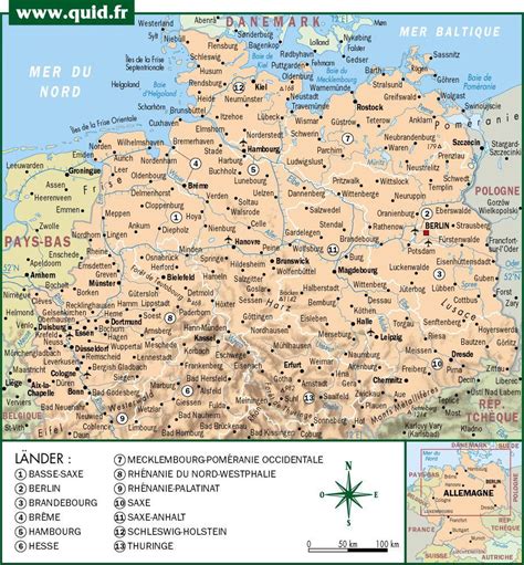 Map Of Germany Offline Map And Detailed Map Of Germany