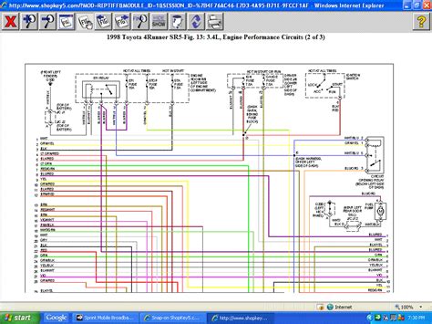 Wiring Diagram 1992 Toyota 4runner Wiring Diagram And Schematic