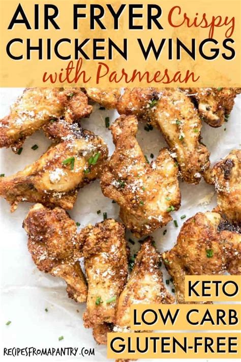 fryer air chicken wings keto recipes crispy carb low recipe parmesan easy previously oct published serve info